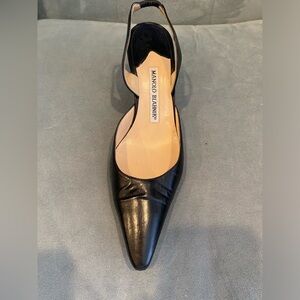 Manolo Blahnik Left black Carolyne 37